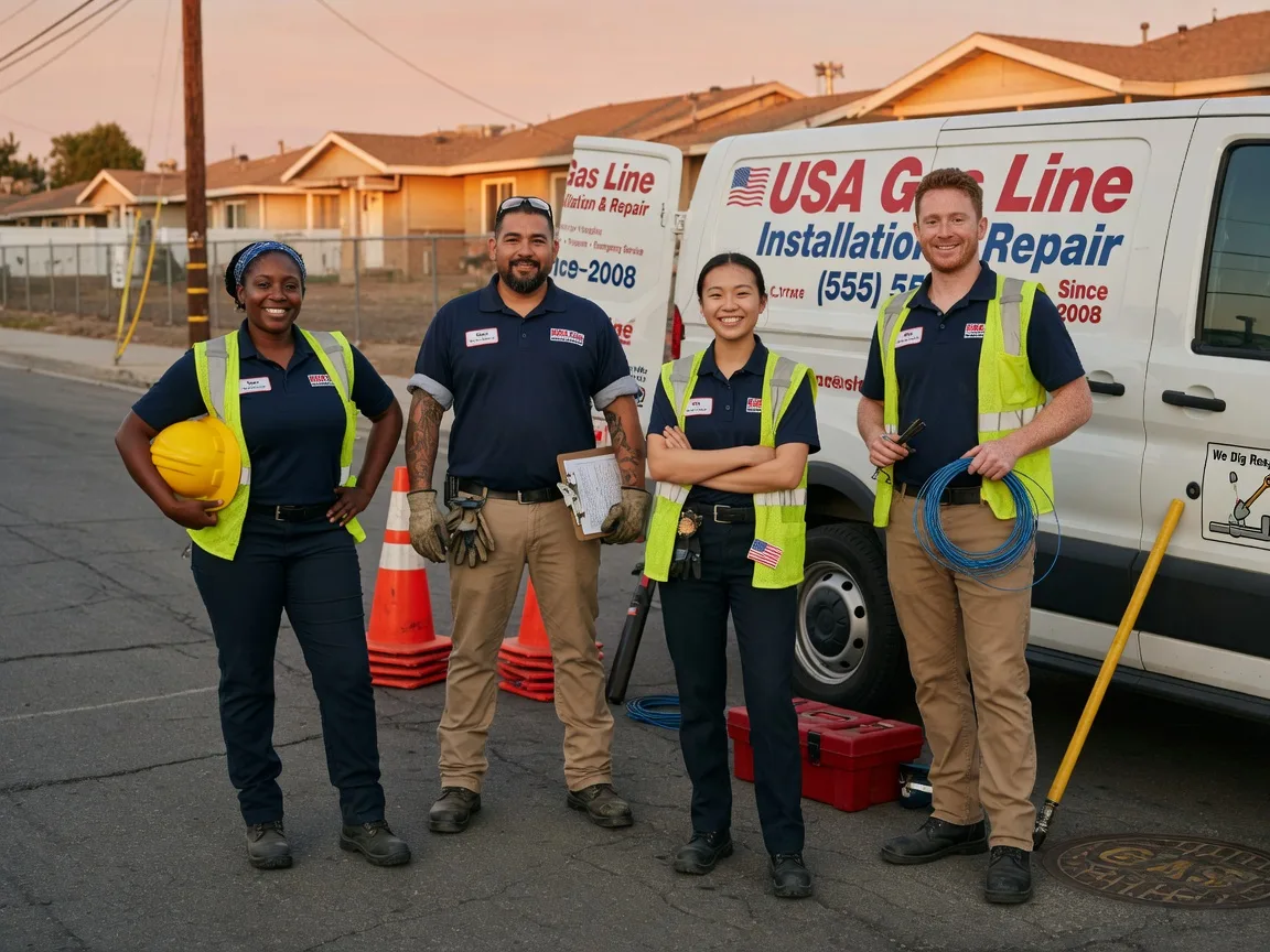 Gas Line Installation company in Courtland, MS